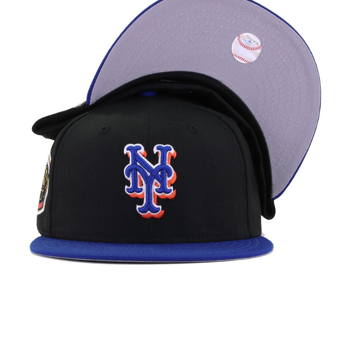 New York Mets Black Light Royal Blue 1969 World Series New Era 59Fifty Fitted