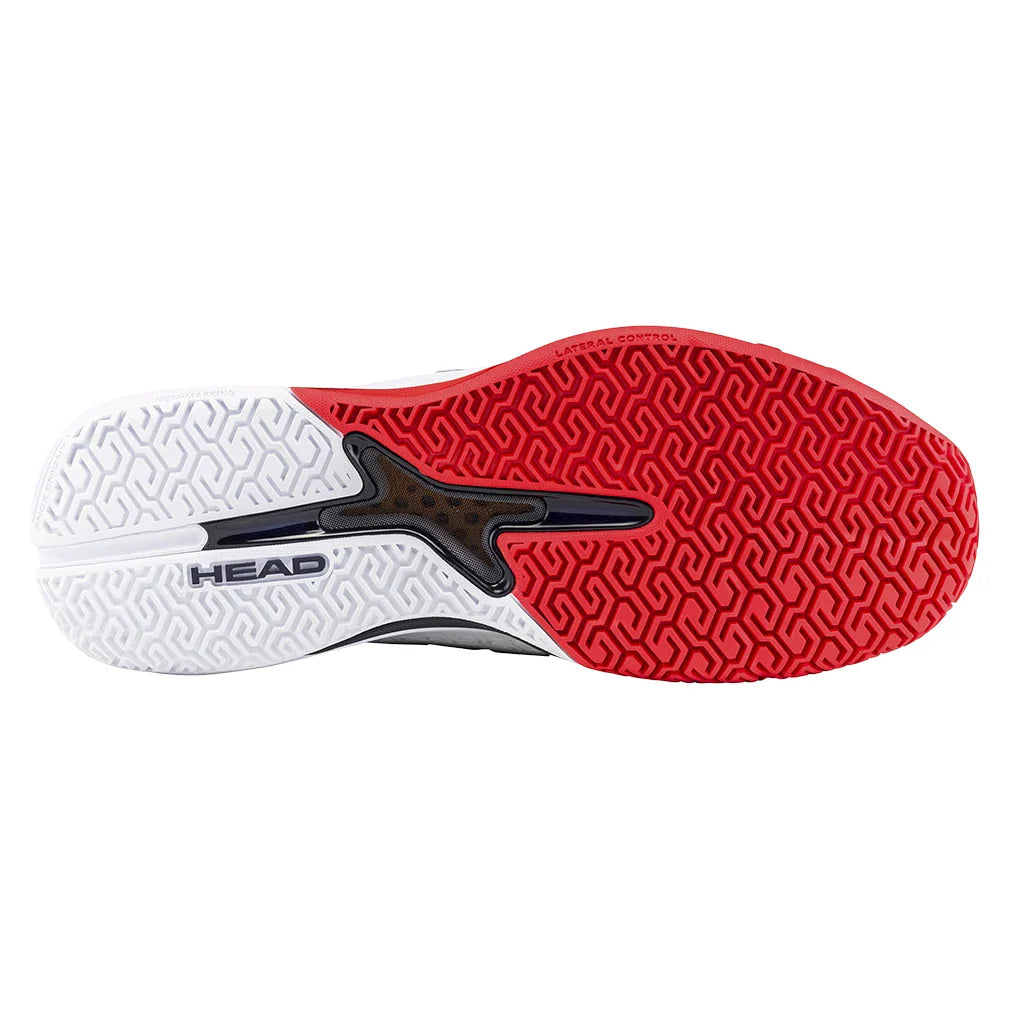 Men's Revolt Pro 5.0 Tennis Shoes White and Navy