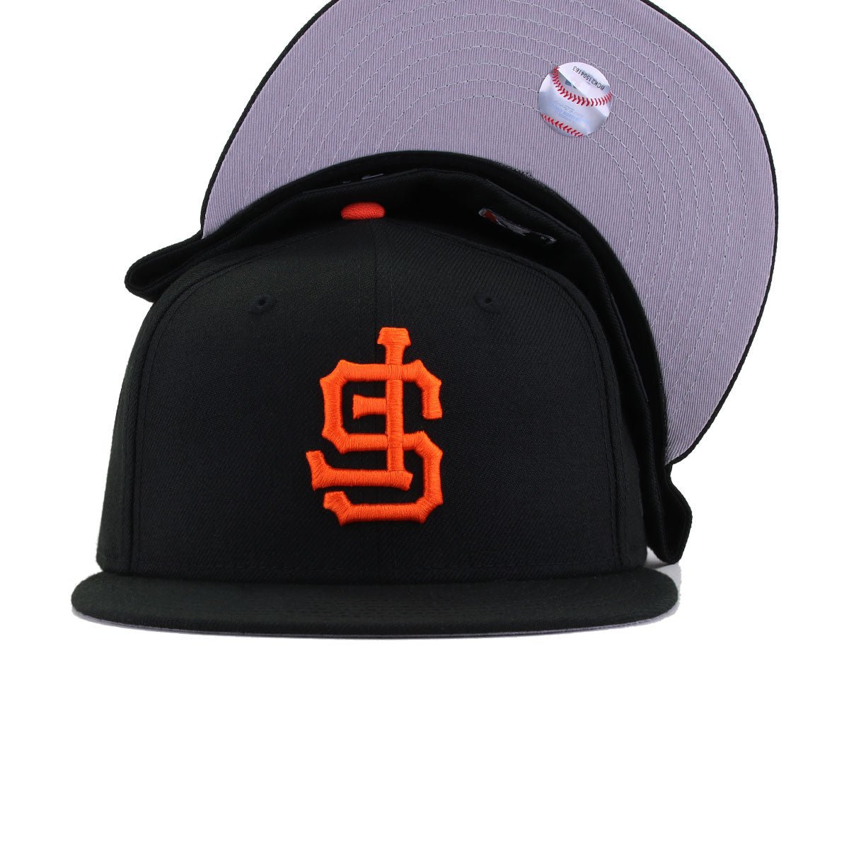 San Francisco Giants Black Upside Down New Era 59Fifty Fitted