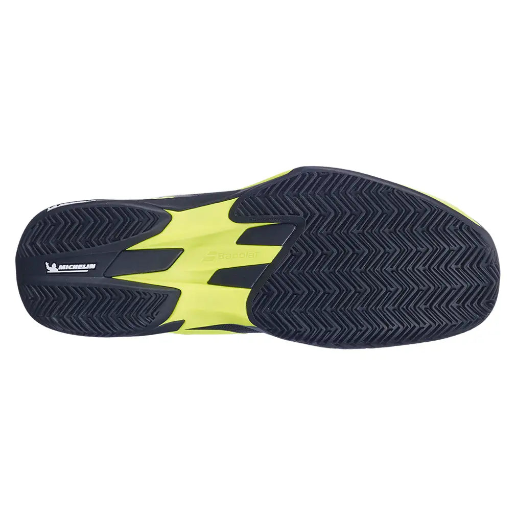 Men's Jet Mach 4 Clay Tennis Shoes Black and Aero