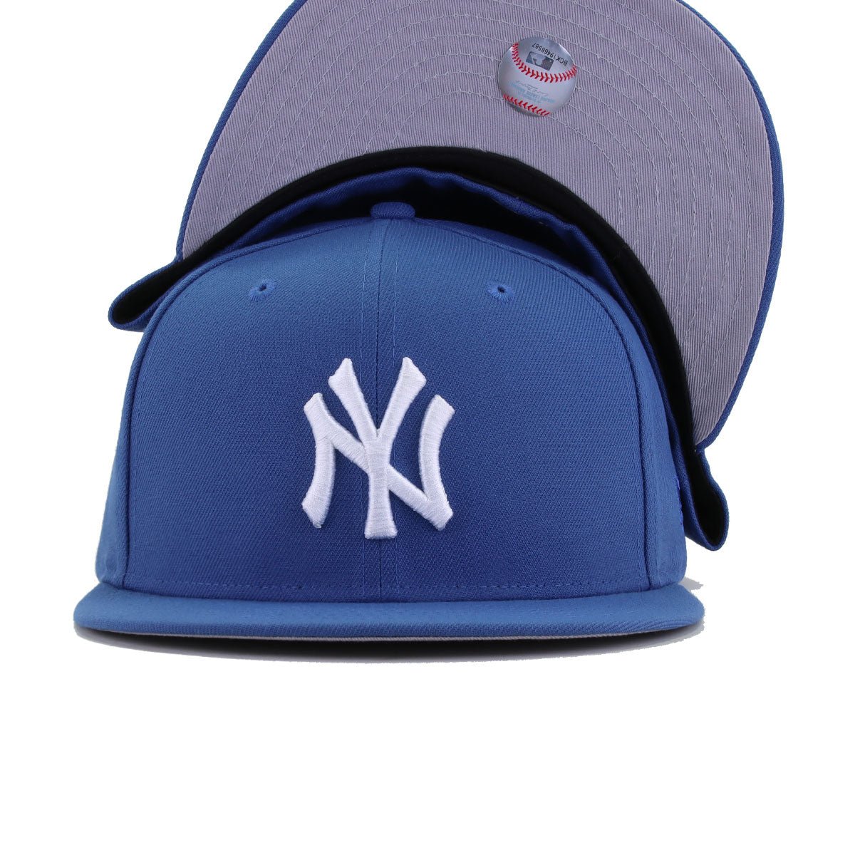 New York Yankees Indigo New Era 59Fifty Fitted