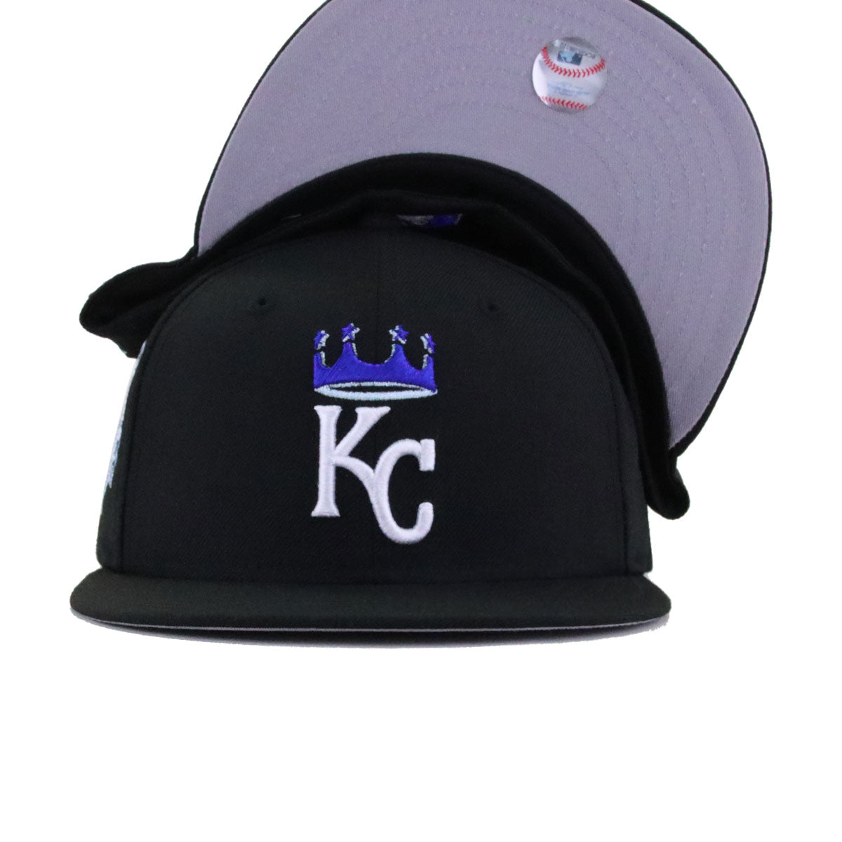 Kansas City Royals Black 40th Anniversary New Era 59Fifty Fitted