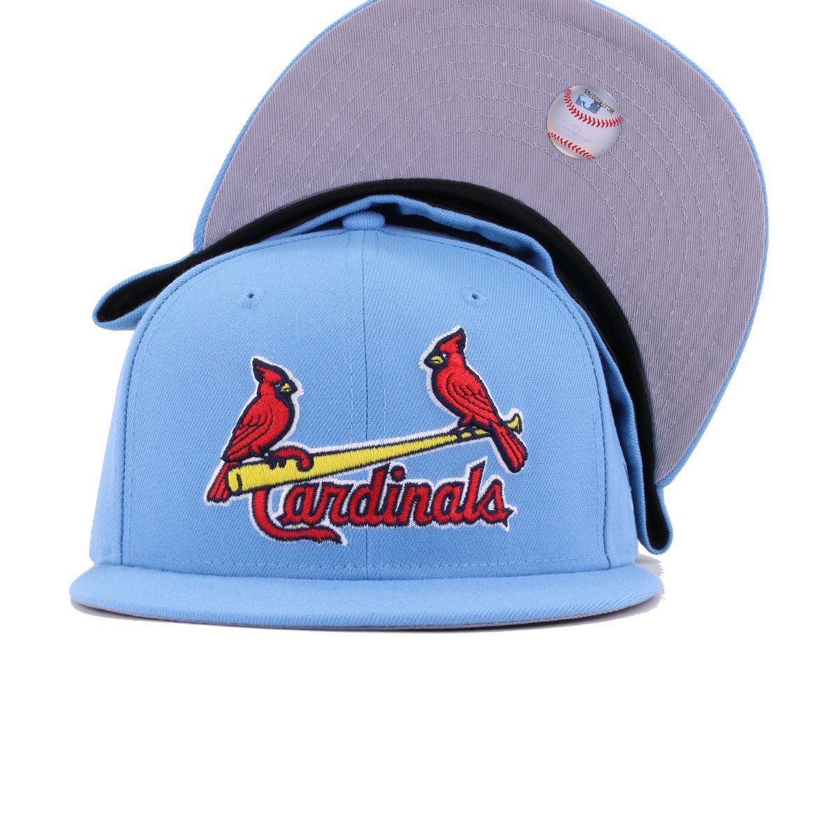 St Louis Cardinals Sky Blue New Era 59Fifty Fitted