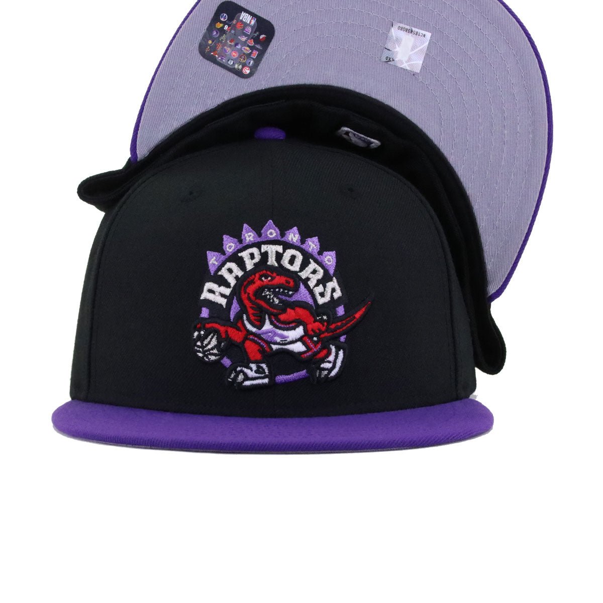 Toronto Raptors Black Purple 1995 New Era 59Fifty Fitted