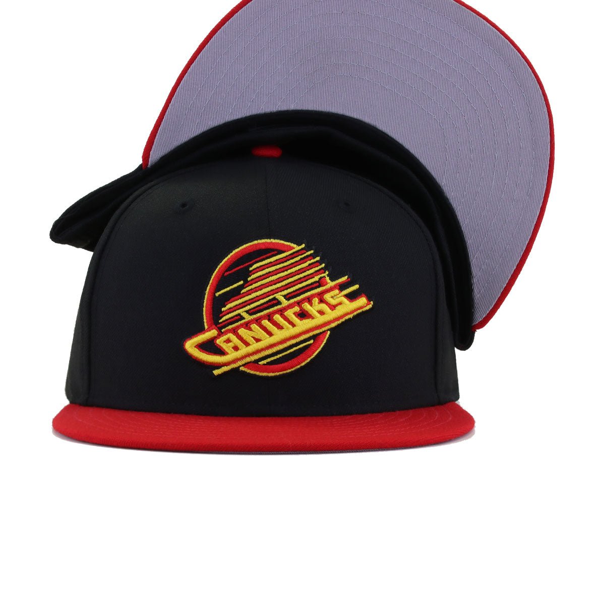Vancouver Canucks Black Scarlet New Era 59Fifty Fitted