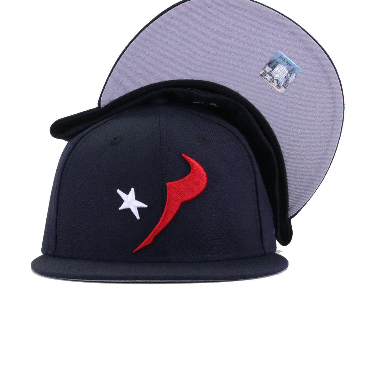 Houston Texans Navy Elemental New Era 59Fifty Fitted