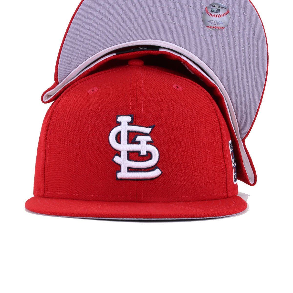 St Louis Cardinals Scarlet 2006 World Series Cooperstown New Era 59Fifty Fitted