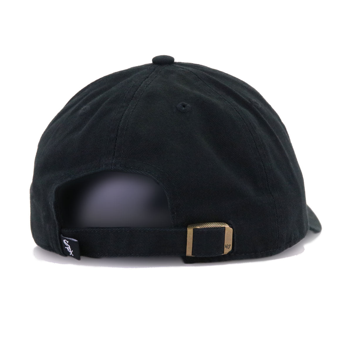 Chicago White Sox Black 47 Brand Clean Up Dad Hat