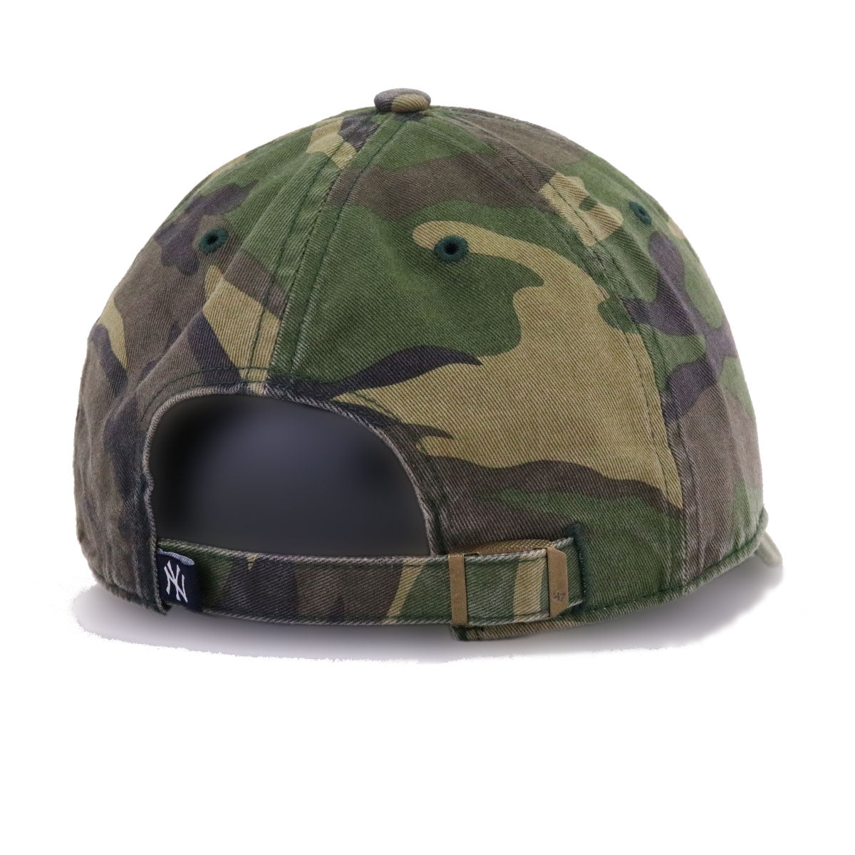 New York Yankees Camouflage 47 Brand Clean Up Dad Hat