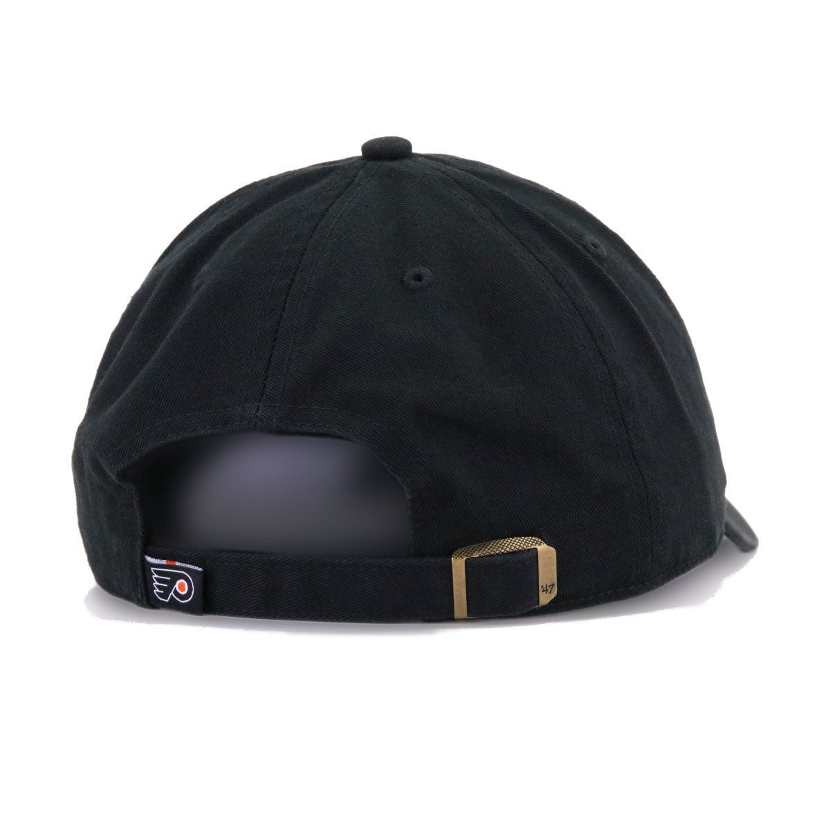 Philadelphia Flyers Black 47 Brand Clean Up Dad Hat