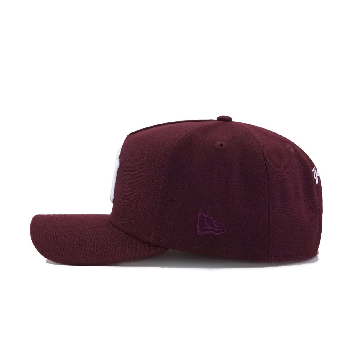 New York Yankees Maroon New Era 9Forty A-Frame Snapback