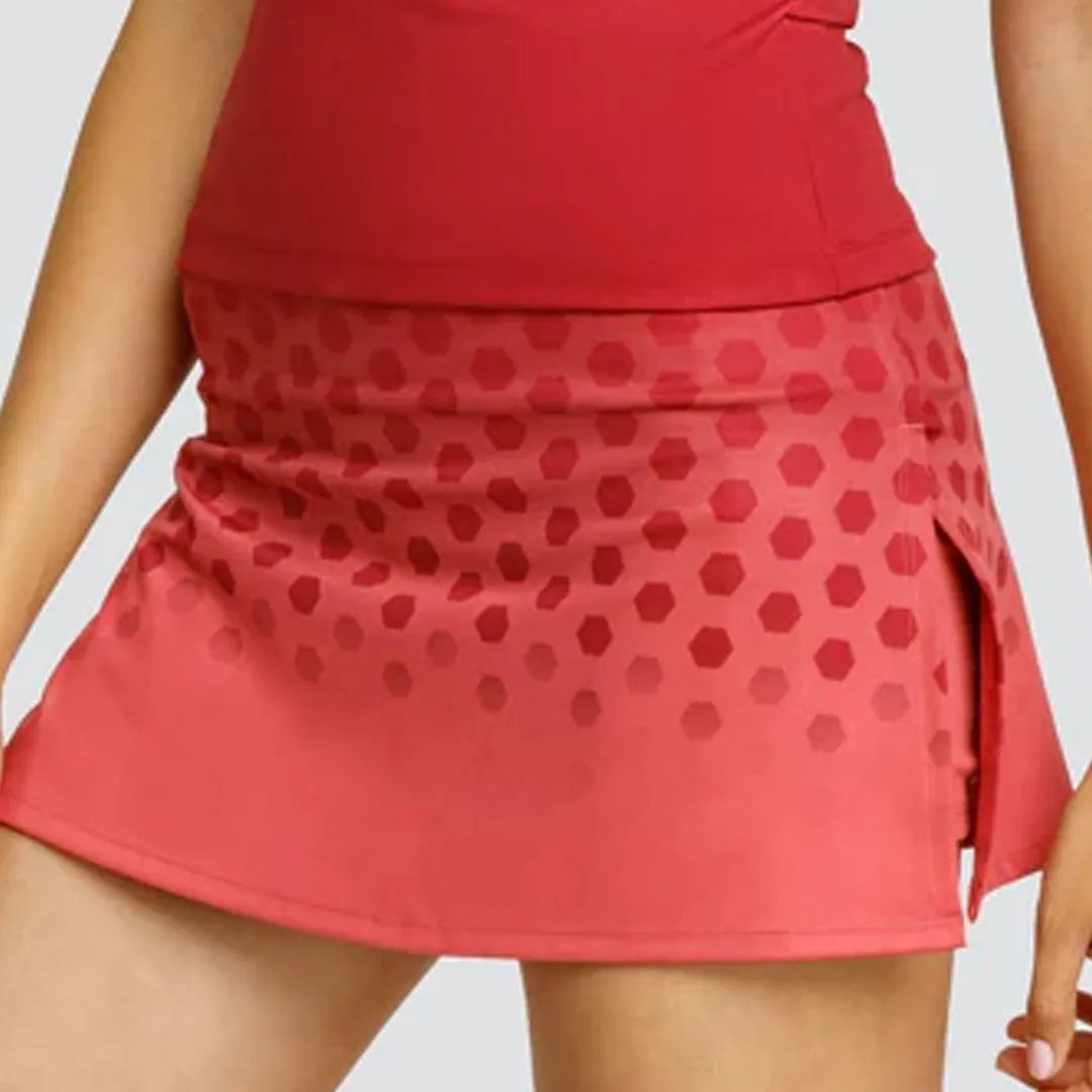 Women's Capri 13.5 Inch Tennis Skort Hex Ombre