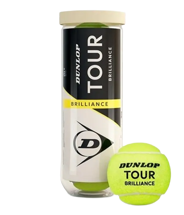 Bote de Balls Dunlop Tour Brilliance Tenis
