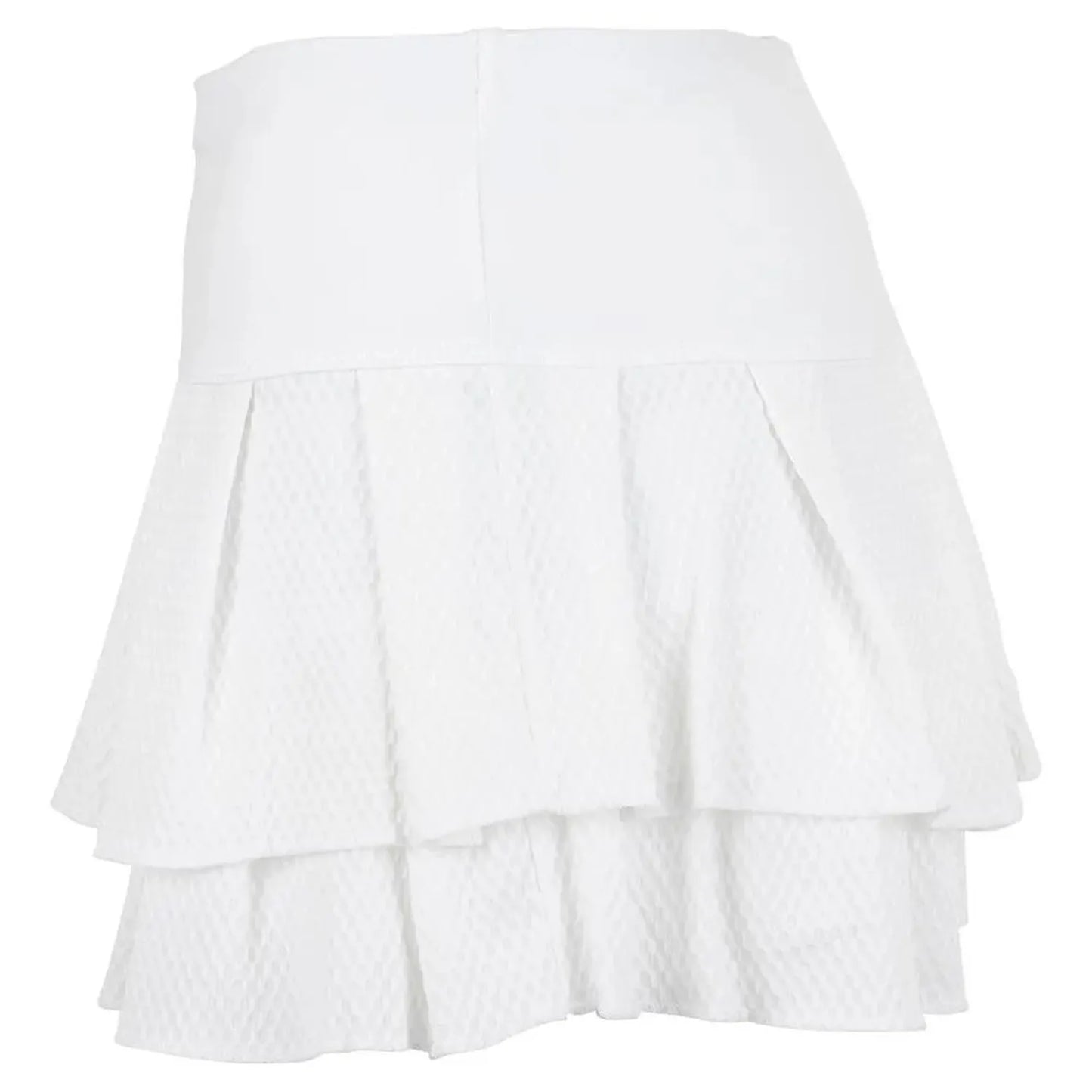 Women's Wavy Pleat Tier Tennis Skort