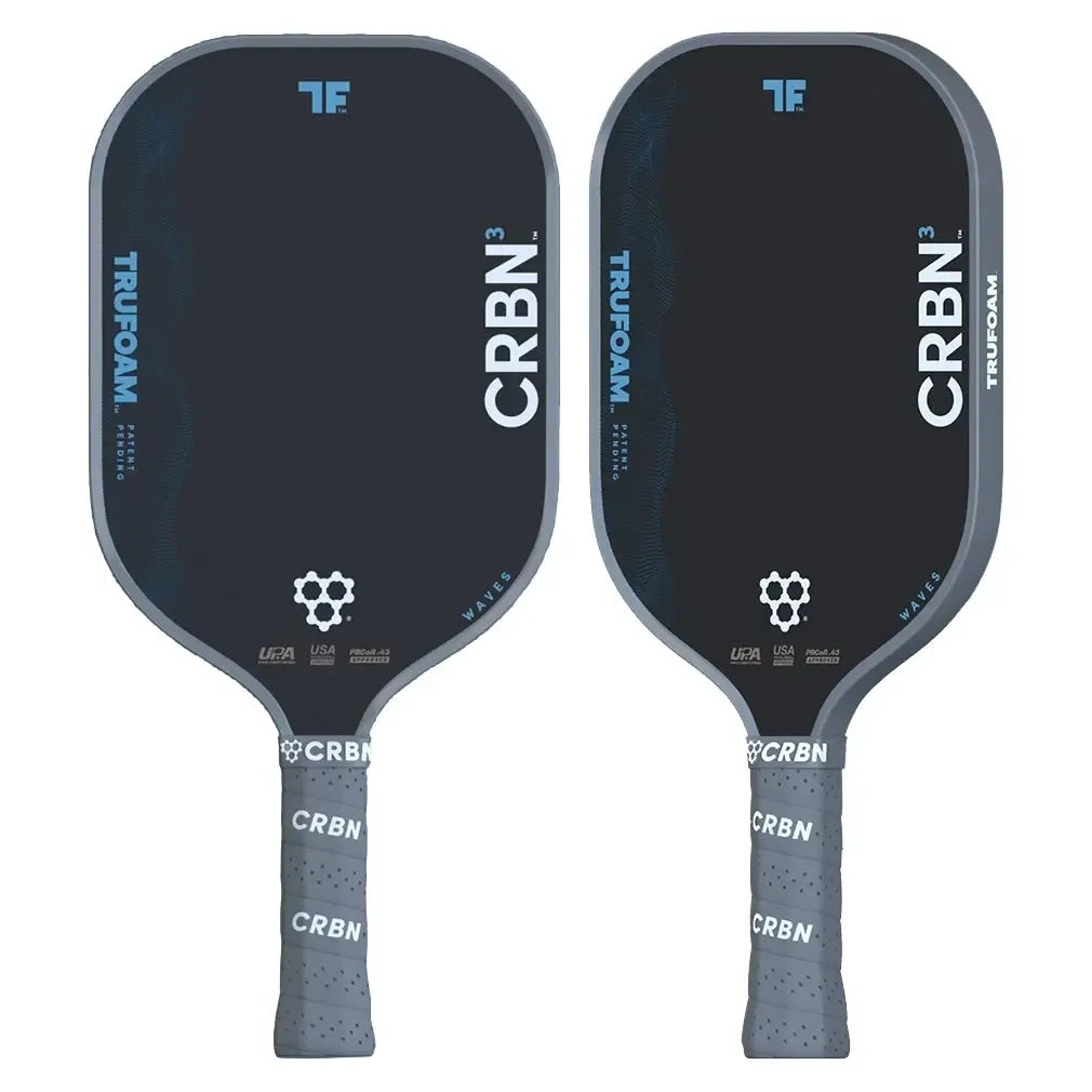 CRBN³ TruFoam Waves Pickleball Paddle-Racquets-Crbn Pickleball-CRBN3TFW-x-Tennis Express