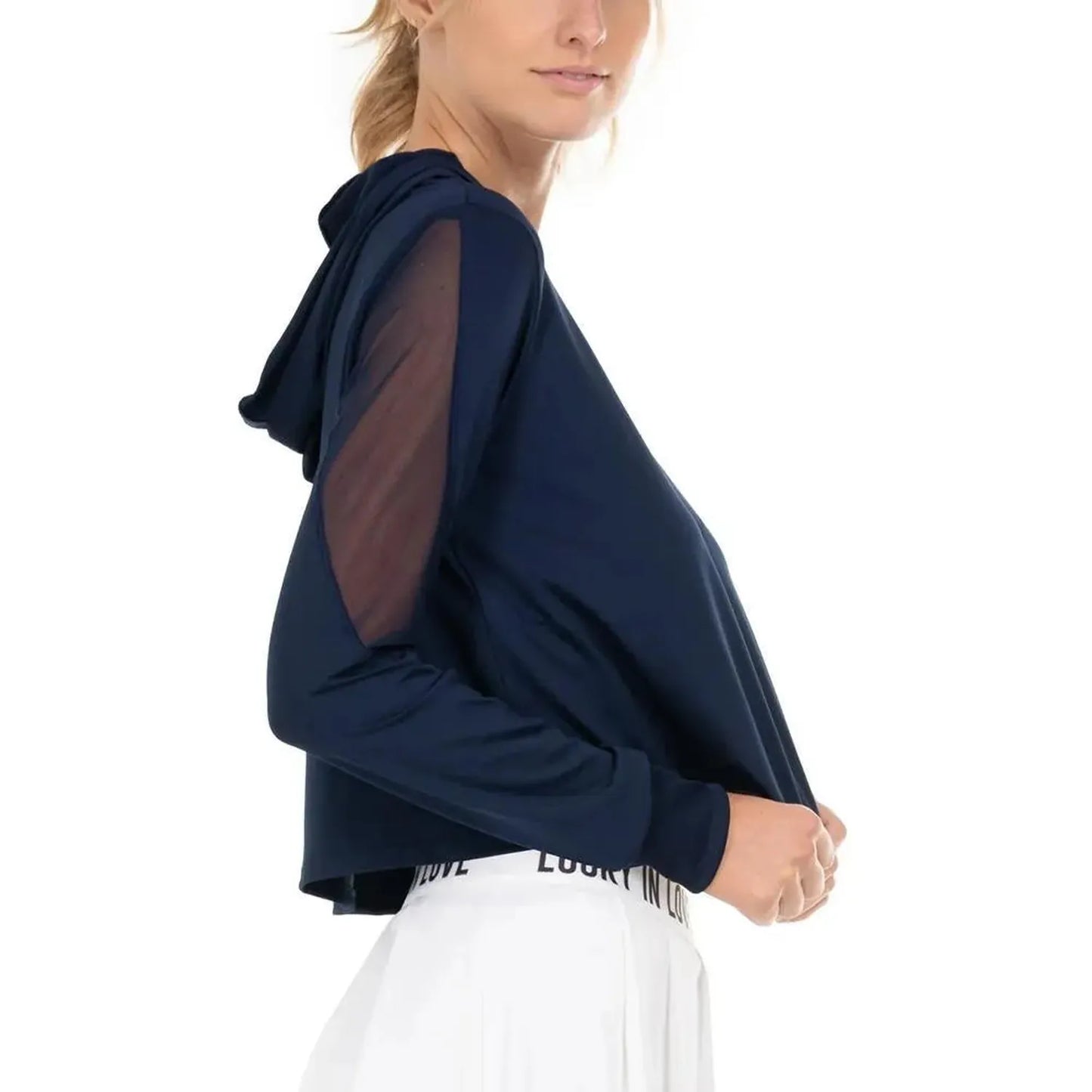 Women's Cindy Crop Tennis Hoodie