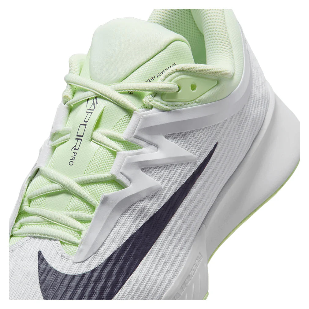 Men's Zoom Vapor Pro 3 Tennis Shoes White and Dark Raisin