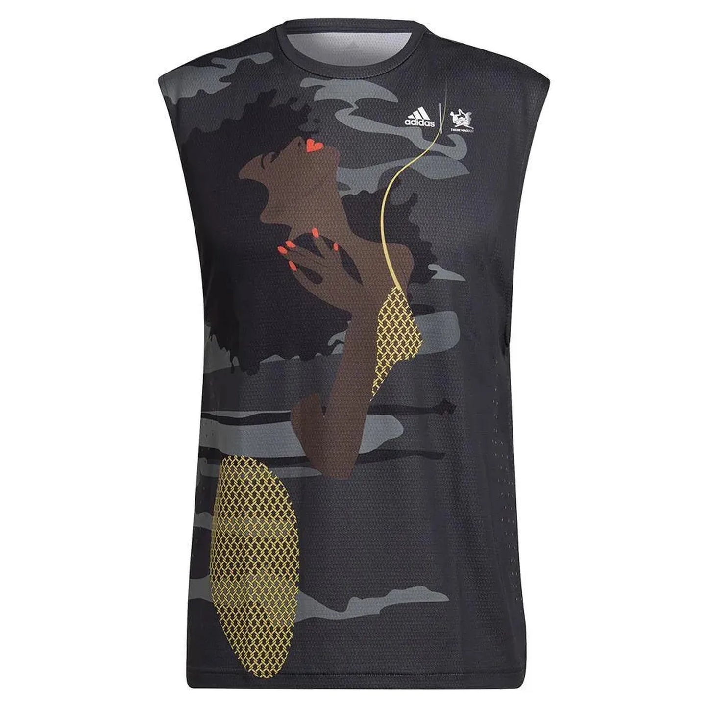 Unisex New York UNITEFIT Sleeveless Tennis Top Carbon-Apparel-Adidas-HN9439-F22-11-Tennis Express