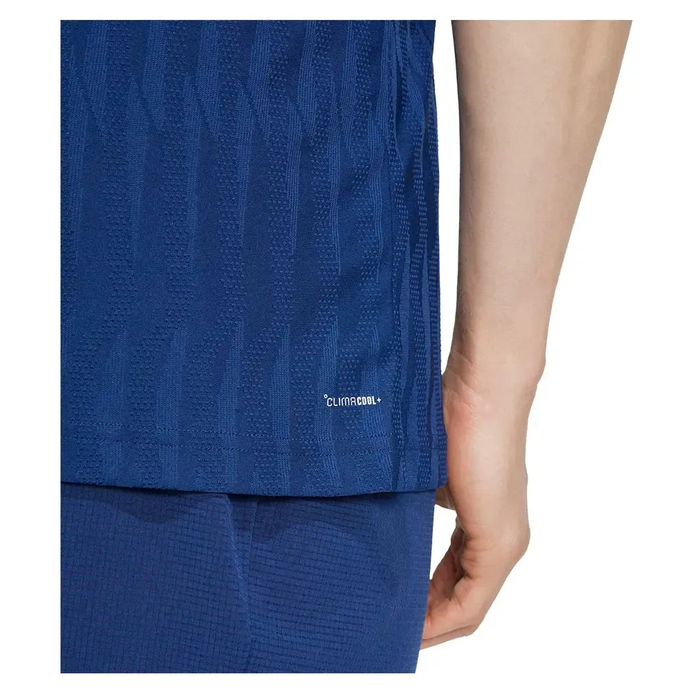 Men's Freelift Tennis Top Dark Blue