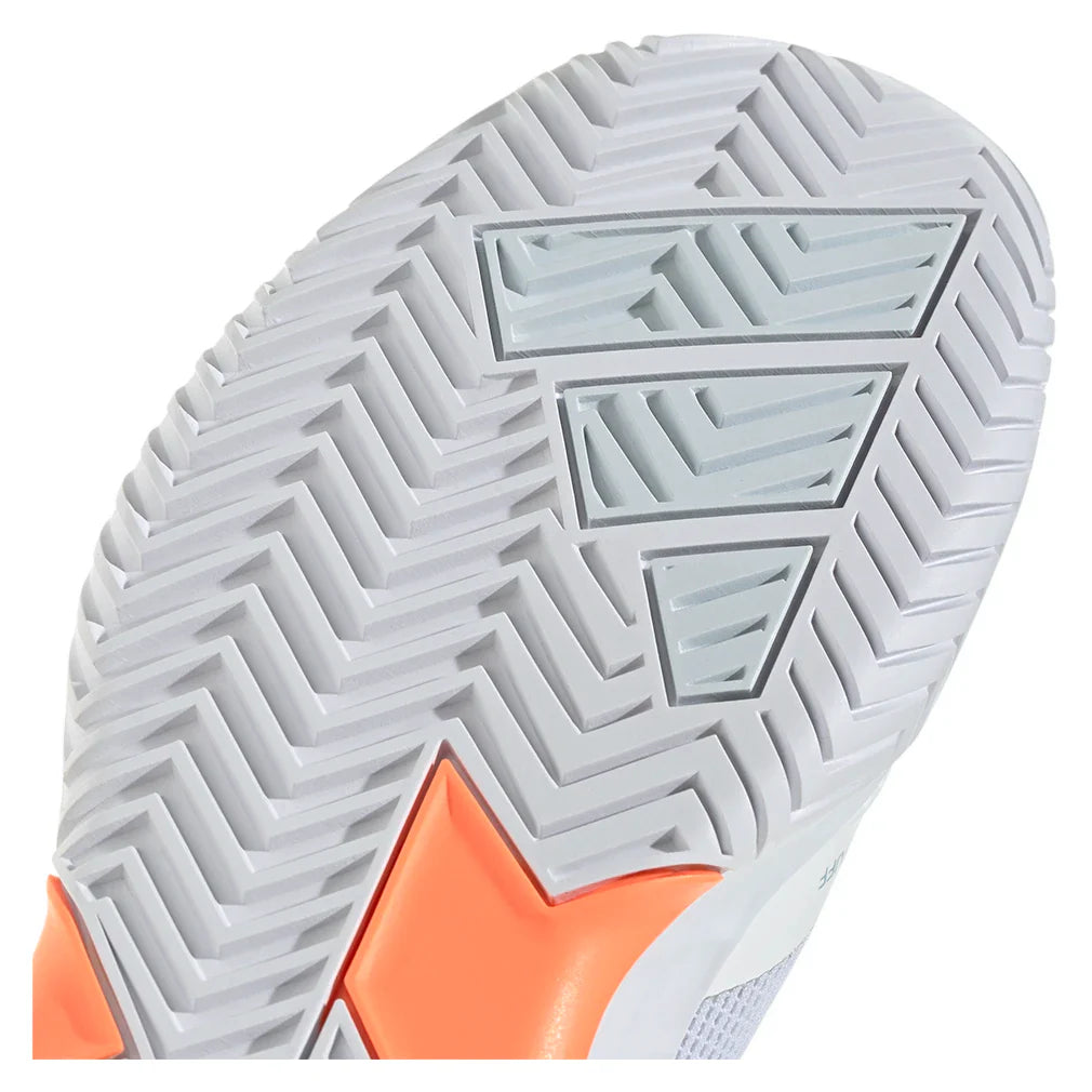 Women's Defiant Speed 2 Tennis Shoes Core White and Halo Blue