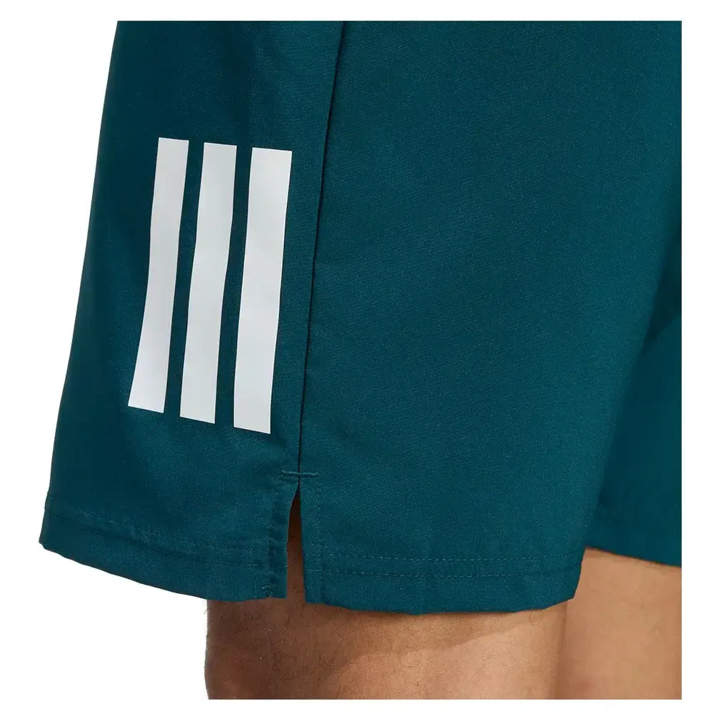 Men's Club 3 Stripes 9 Inch Tennis Short Aurora Ivy