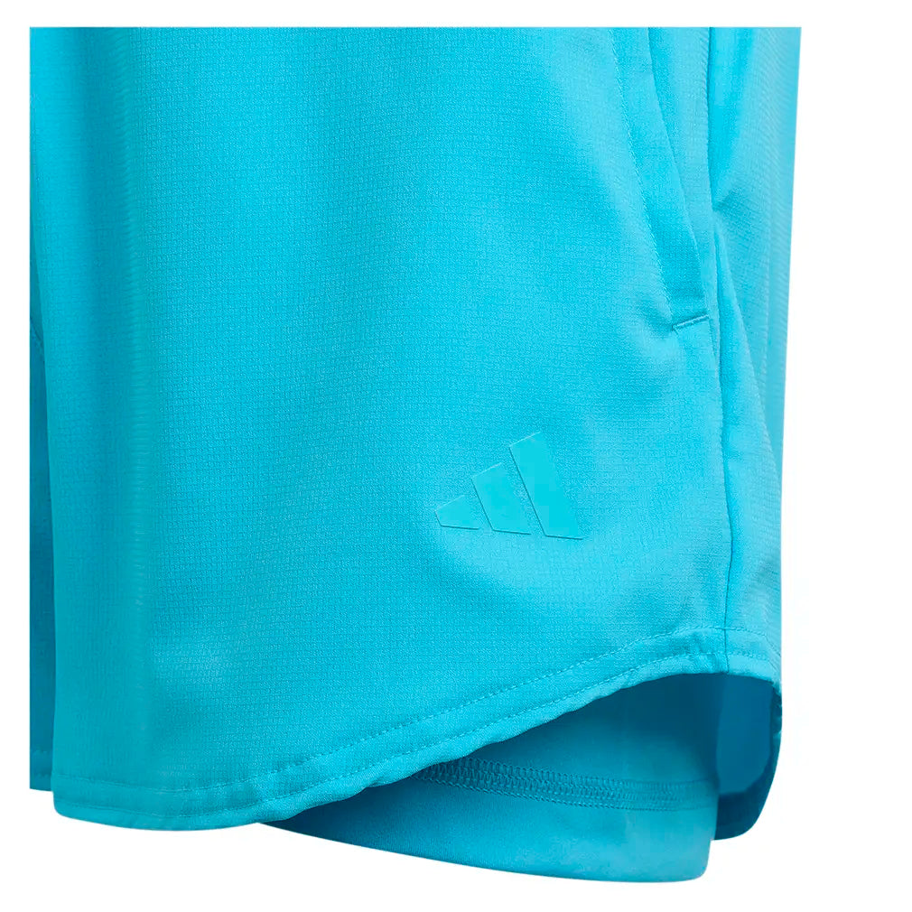 Girls' Club Tennis Shorts Signal Cyan