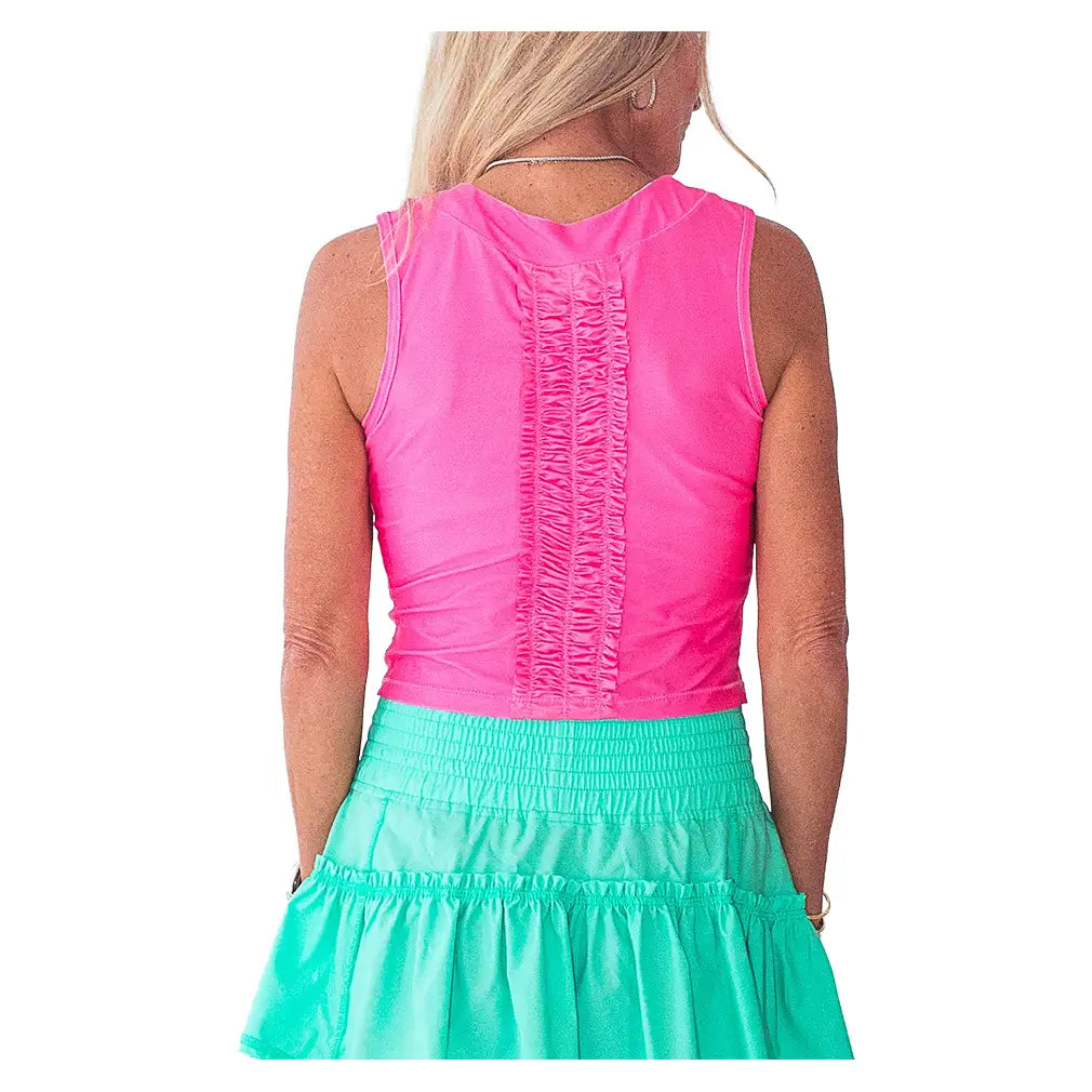 Women's Lexi Tennis Tank Pink