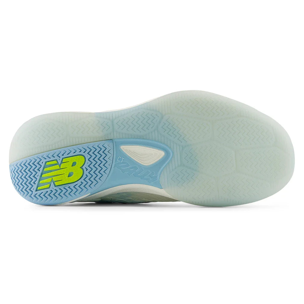 Women's Fresh Foam X CT-Rally v2 D Width Tennis Shoes Sea Salt and Glint Blue
