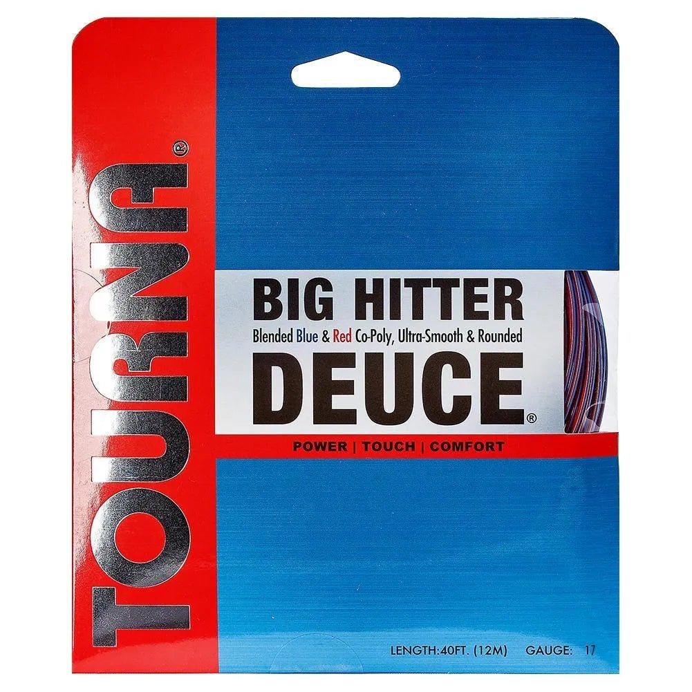 Big Hitter Deuce Tennis String Blue and RedTienda Tennis