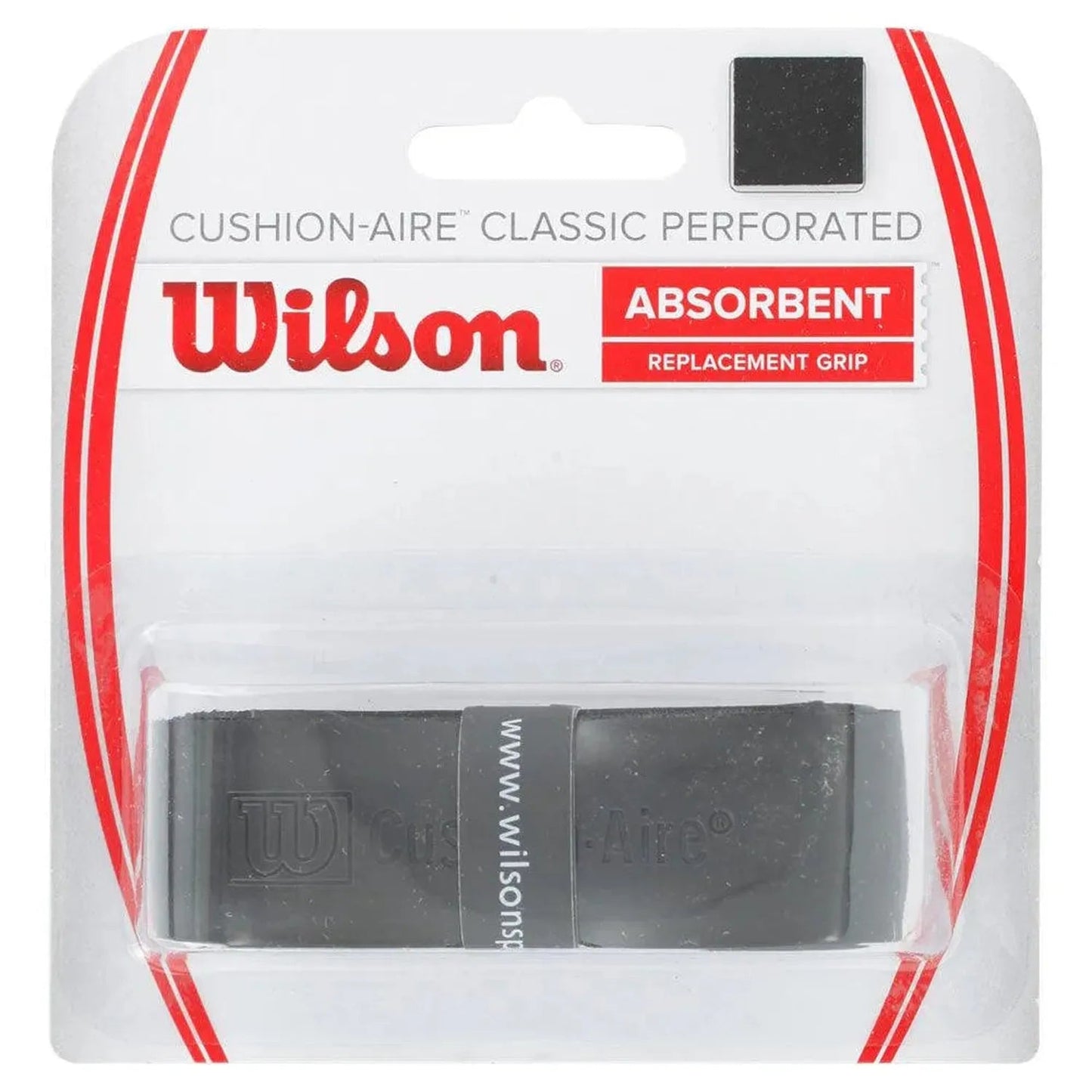 Cushion Aire Classic Perforated Grip BlackTienda Tennis