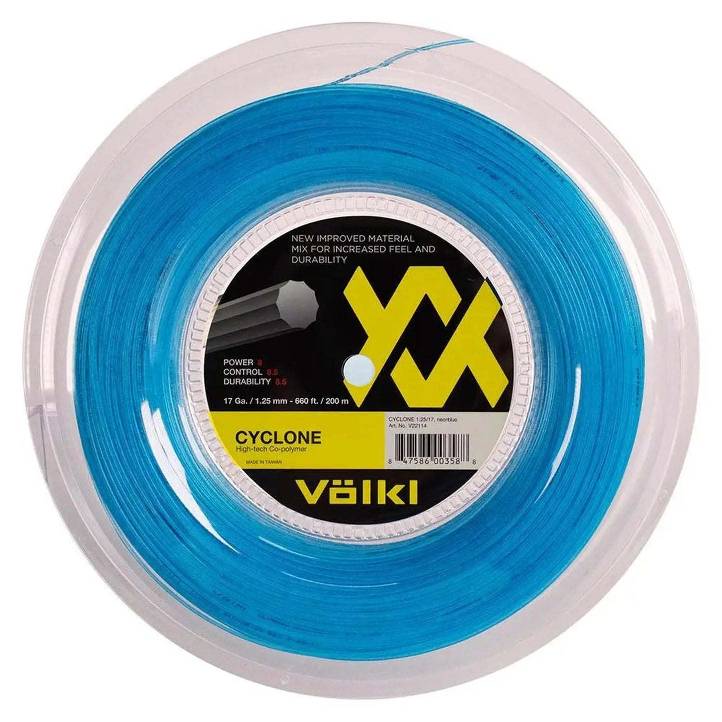Cyclone 17g Tennis Reel Neon BlueTienda Tennis