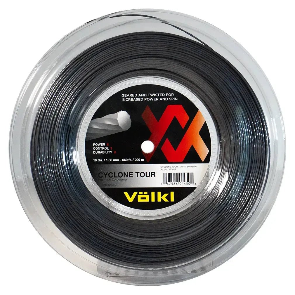Cyclone Tour 16G Reel Tennis String AnthraciteTienda Tennis