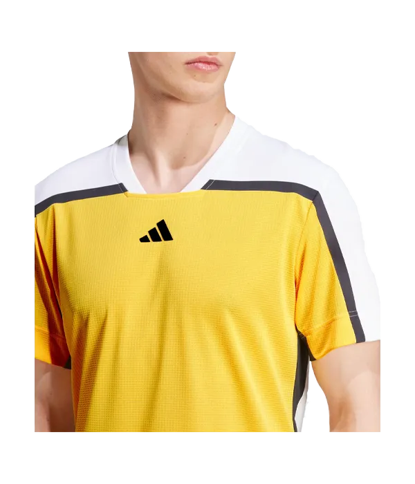 Camiseta AdidasFreelift Mesh T Pro Naranja