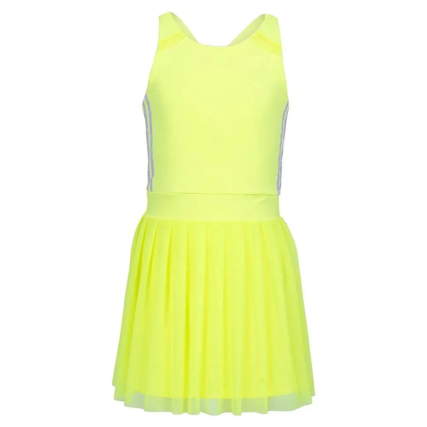 Girls' Game Time Tennis Dress Neon YellowTienda Tennis