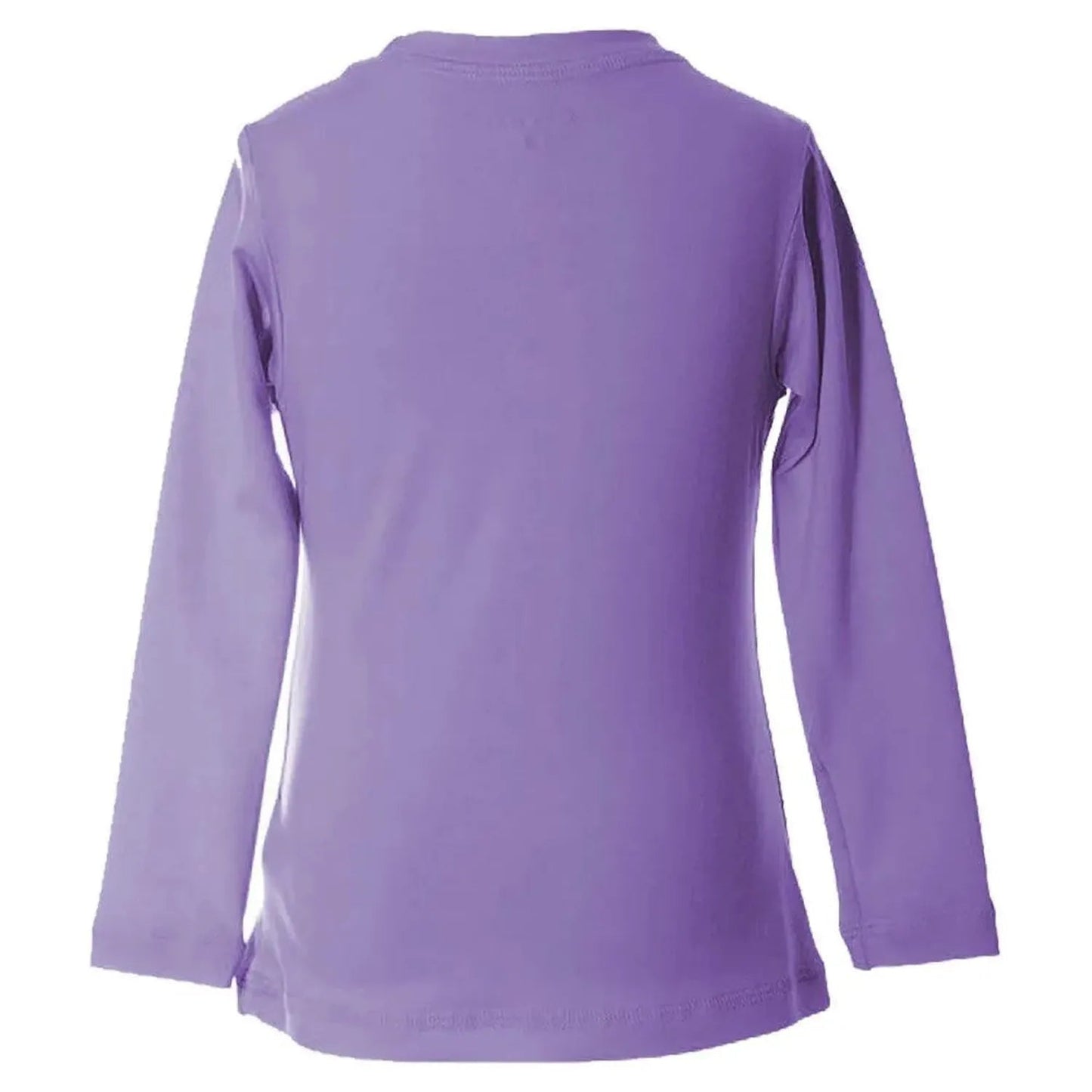 Girls' UV Colors Long Sleeve Tennis Top AmethystTienda Tennis