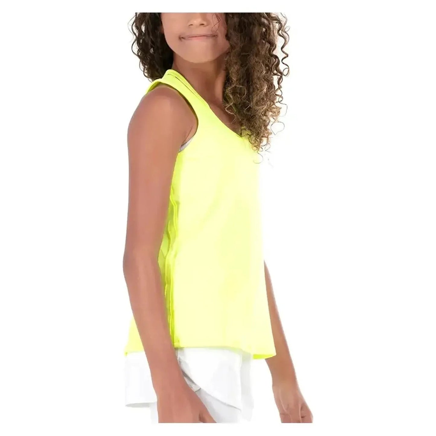 Girls' V - Neck Cutout Tennis TankTienda Tennis