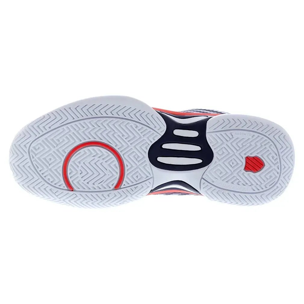 Juniors' Hypercourt Express 2 Tennis Shoes Purple Plumeria and WhiteTienda Tennis