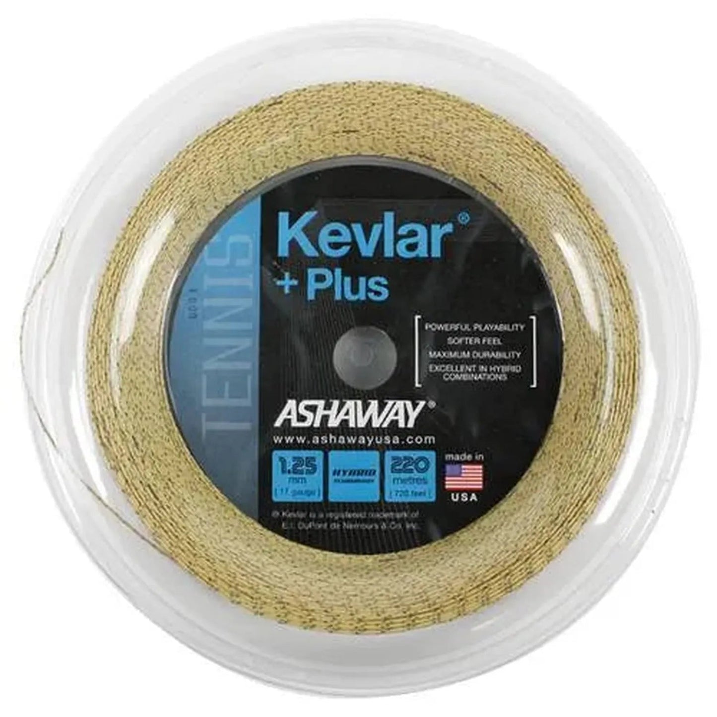 Kevlar Plus 1.25/17G 720 Foot Tennis String ReelTienda Tennis