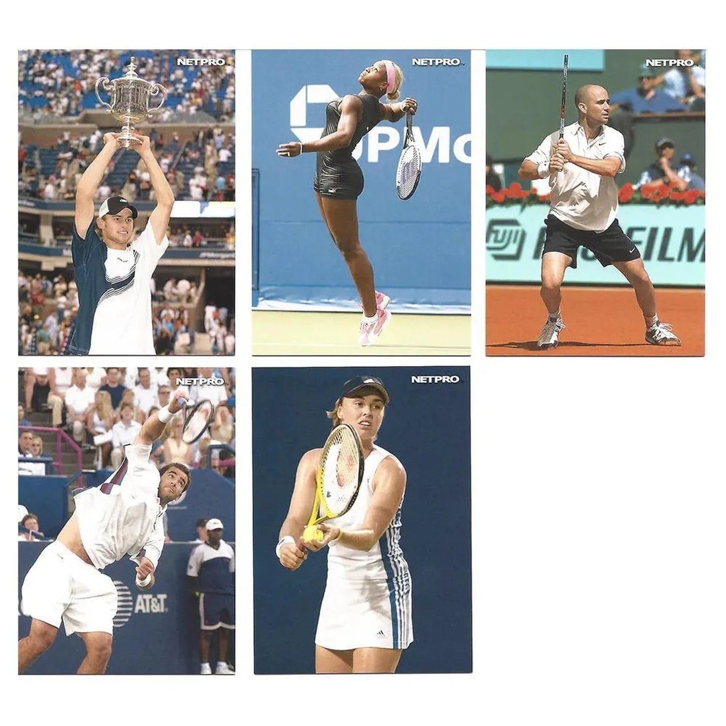 NETPRO Photo Edition Tennis Collector Card SetTienda Tennis