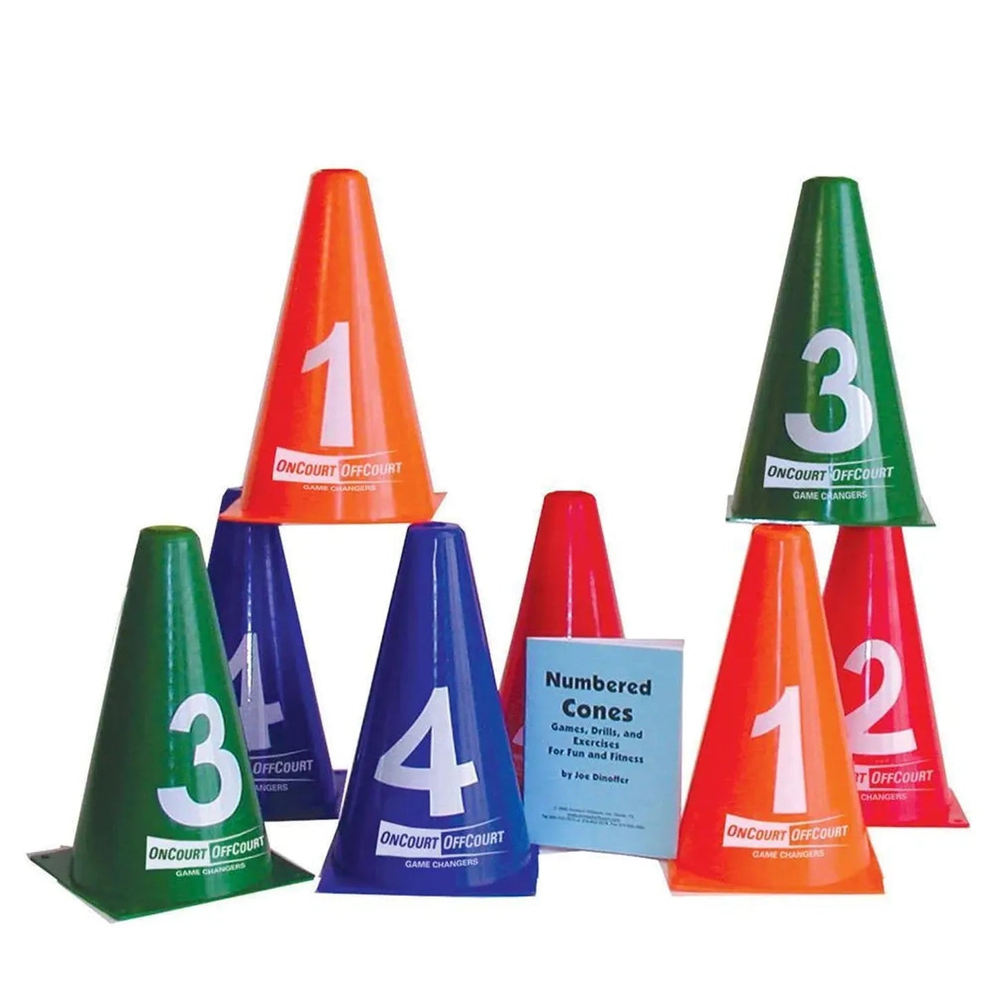 Numbered Tennis Cones 8 PackTienda Tennis