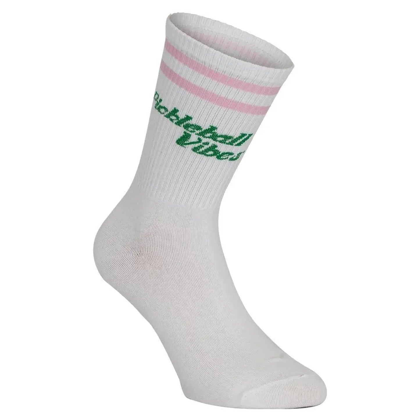 Pickleball Vibes Socks Pink and GreenTienda Tennis