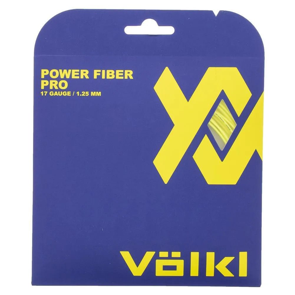 Power Fiber Pro Neon Yellow Tennis StringTienda Tennis