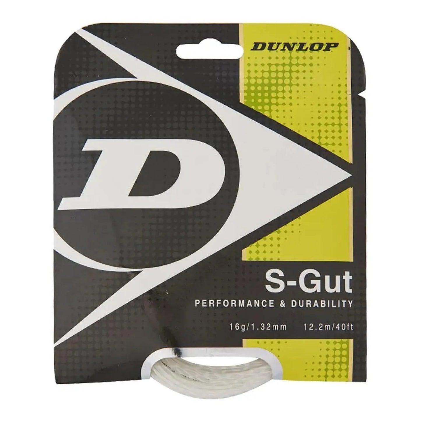 S - Gut 16G White Tennis StringTienda Tennis