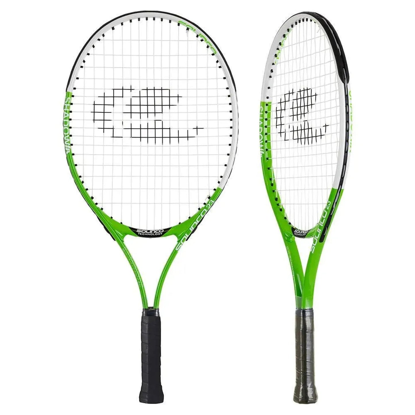 SHADOW 23 Inch Aluminum Junior Racquet White and GreenTienda Tennis