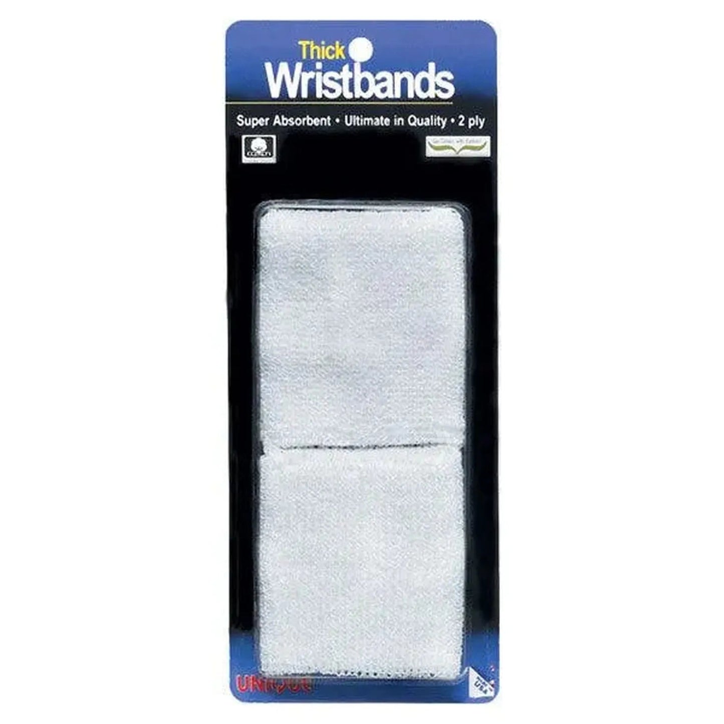 Thick Wristband WhiteTienda Tennis