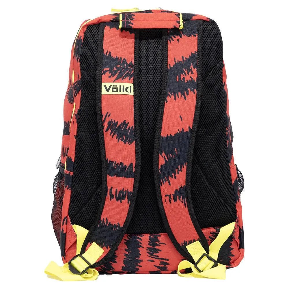 Tour Zebra Euro Tennis Backpack Lava Red and BlackTienda Tennis