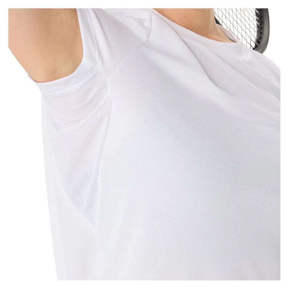 Women's Court Short Sleeve Tennis Top Brilliant WhiteTienda Tennis