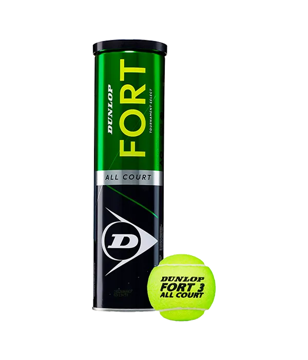 Bote de Balls  Dunlop Fort All Court (x4)