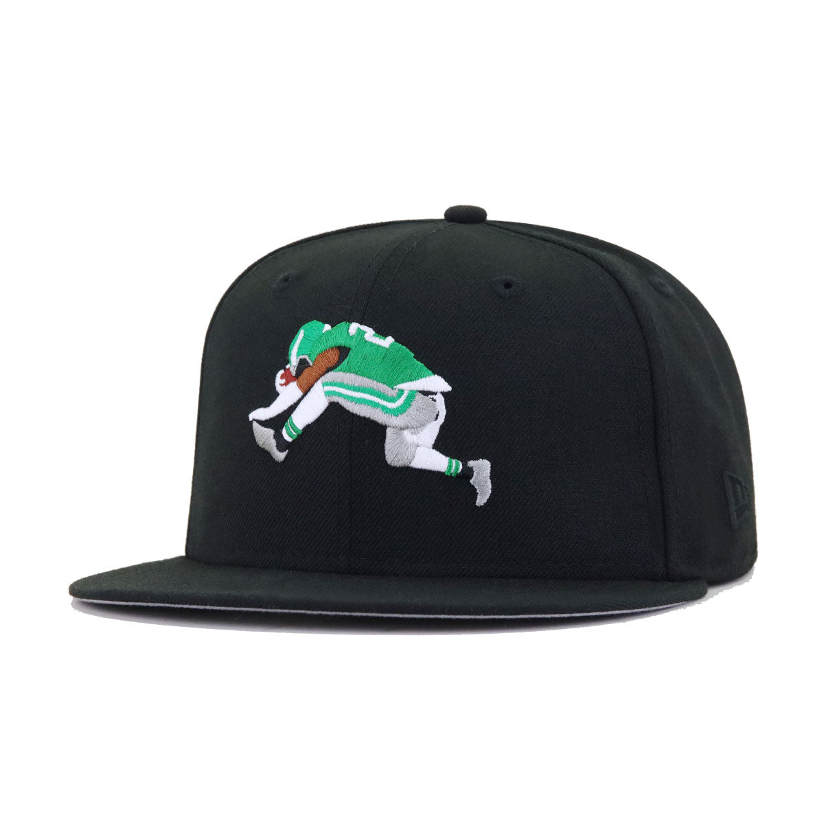 Philadelphia Eagles Black SAQUON REVERSE HURDLE New Era 59Fifty Fitted