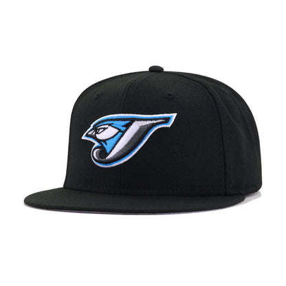 Toronto Blue Jays Black Cooperstown AC New Era 59Fifty Fitted